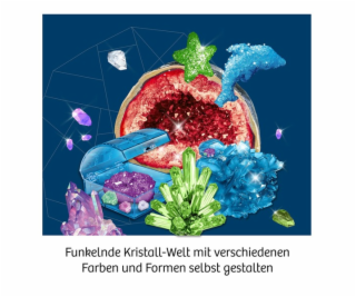 Pěstování krystalů, experimentální sada