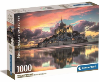 Clementoni CLE puzzle 1000 Compact LeMagnifiqueMont...39769