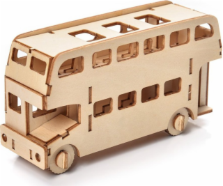 Malý príbeh Malý príbeh Drevené puzzle 3D model - Autobus