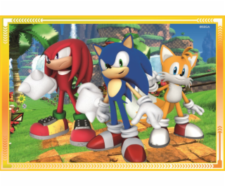 Clementoni Supercolor 4v1 - Sonic, Puzzle