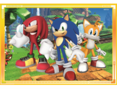 Clementoni Supercolor 4v1 - Sonic, Puzzle