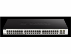 D-Link DGS-1210-52/ME L2/L3 48 10/100/1000 Base-T port with 4 x 1000Base-T /SFP ports