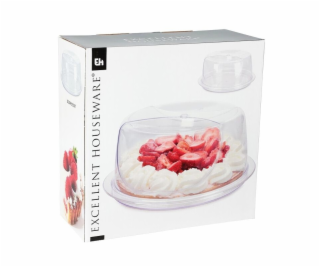 EXCELLENT Podnos na dort servírovací s poklopem 34 cm KO-...