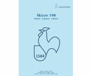 Hahnemühle Sketch Pad   A 4 50 Sheets  190 g   glued on top