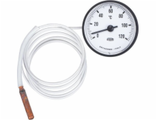 Domer teplomer s bielou kapilárou, kotúč 63mm (5720)