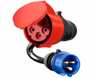  Adaptér pro Gemini flex 22 kW, CEE červený třífázový pro...
