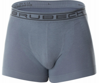 Brubeck BX10050A Pánské boxerky COMFORT COTTON steel S