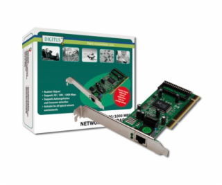 DIGITUS Gigabit Ethernet PCI Sietova karta