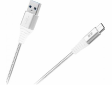 Kábel REBEL RB-6001-100-W USB/USB-C 1m White