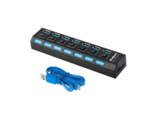 HUB USB Quer 7x USB-A 3.0 (KOM0941)