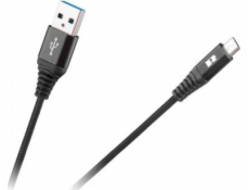Kabel REBEL USB/Micro USB černý 0,5m