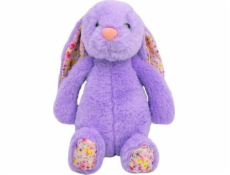 Maskot zajačika Michaś fialový 25 cm