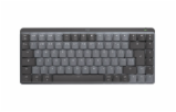 Logitech MX Mechanical Mini pre Mac Minimalist Wireless Illuminated Keyboard - SPACE GREY - US INT L - EMEA