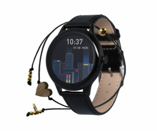 MAXCOM FW48 Vanad Satin, Smarthodinky, čierne