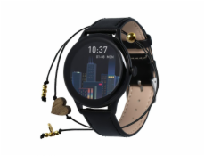 MAXCOM FW48 Vanad Satin, Smarthodinky, čierne