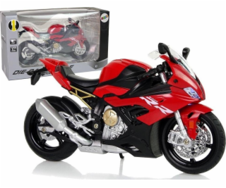 Štíhlý sportovní motocykl BMW S1000RR červený