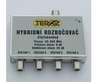 Teroz anténní rozbočovač T106XP