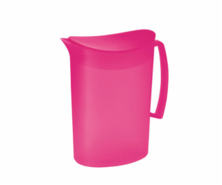 Džbán s víkem 2 l plast mix barev