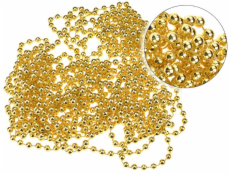 Řetěz kuličkový 8 mm/10 m zlatý