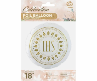 Godan Foil Balloon First Holy Communion Ihs