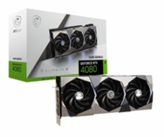 MSI GeForce RTX 4080 16GB SUPRIM X/ 16GB GDDR6X / PCI-E /...