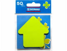 Adhezivní blok Donau Donau, karty 1x50, šipka, přívěsek, zelená