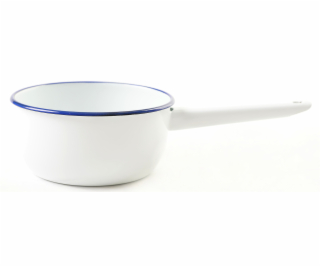 Rendlík smalt 1,5 l s rukojetí RETRO (modrý lem) 16 cm