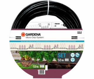 Gardena Micro-Drip-System Set Hecke/Sträucher 50m