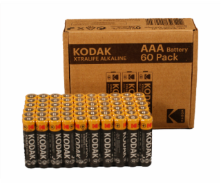 Kodak XTRALIFE alkaline AAA battery (60 pack)