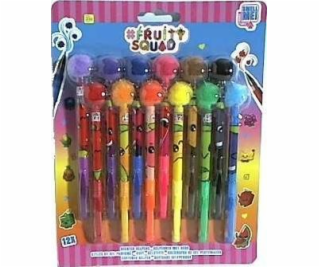 Canenco Fruity Squad Fragrant Gel Pens s pompomy
