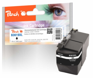 PEACH kompatibilní cartridge Brother LC-3619 XL black, 60ml