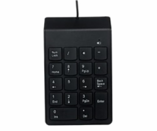 GEMBIRD KPD-U-03 USB numeric keypad black