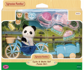 Epoch Sylvanian Families Panda Rosalina Sada na kolo a ko...