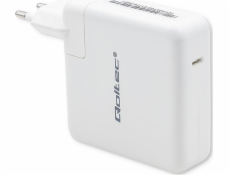 Nabíjačka Qoltec FAST 96W nabíjačka | 5-20V | 3-4,7A | USB-C PD | Biely