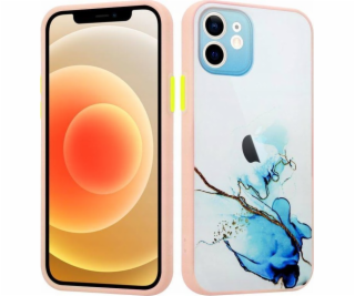 Maxximus MX AQUARELLE IPHONE X/XS MODRO-BIELA / NAVY-BIELA