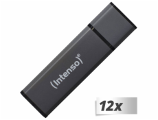 12x1 Intenso Alu Line        8GB USB stick 2.0 antracit