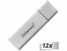 12x1 Intenso Alu Line silber 8GB USB stick 2.0