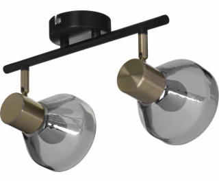 Activejet LISA double black and gold ceiling wall light s...