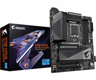 GIGABYTE MB Sc LGA1700 B760 AORUS ELITE DDR4, Intel B760,...