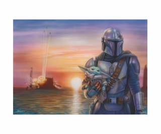 Thomas Kinkade Studios: Star Wars The Mandalorian - Nový ...