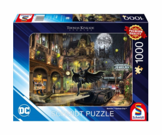 Thomas Kinkade Studios: DC - Batman Gotham City, Puzzle