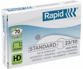 Sponky RAPID Sponky 23/10, balenie 1000 ks
