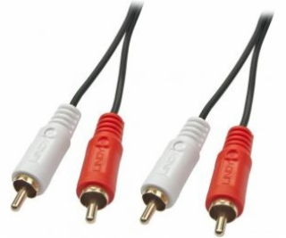 Lindy RCA (Cinch) - RCA (Cinch) kábel 20m čierny (35666)