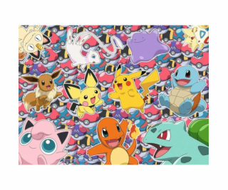 Dětské puzzle Pokémon - Připraveni k boji!