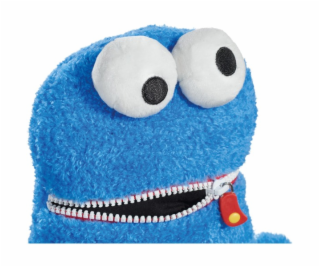 Strach jedlík cookie monster, plyšová hračka