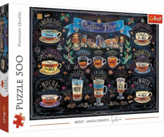  500 dielkové puzzle Čas na kávu