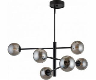 Sigma Hanging Lamp Modern Black Ball (32072)