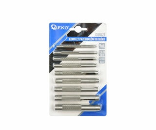 GEKO Dierovače kože, sada 9ks GEKO