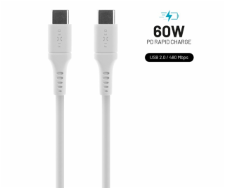 Fixed kabel USB-C/USB-C FIXDLS-CC2-WH