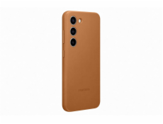 Samsung Kožený zadní kryt pro Samsung Galaxy S23+ Camel